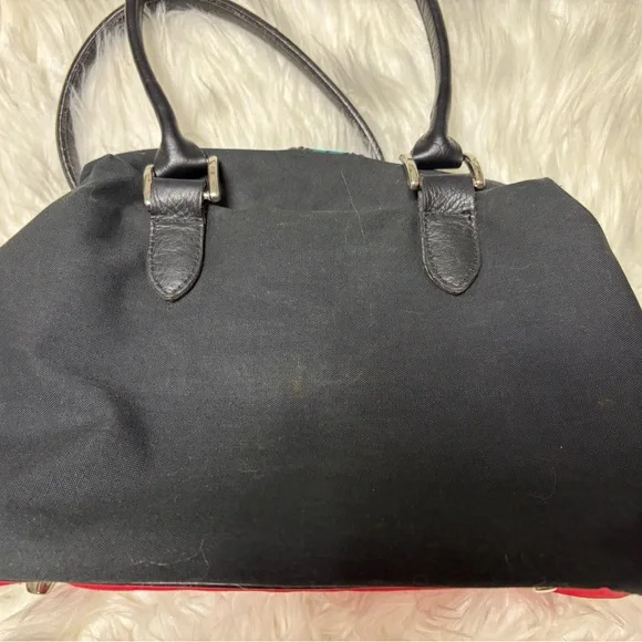 1990s Sibyl Circle Y Southwestern Design Handbag Purse - Picture 4 of 10